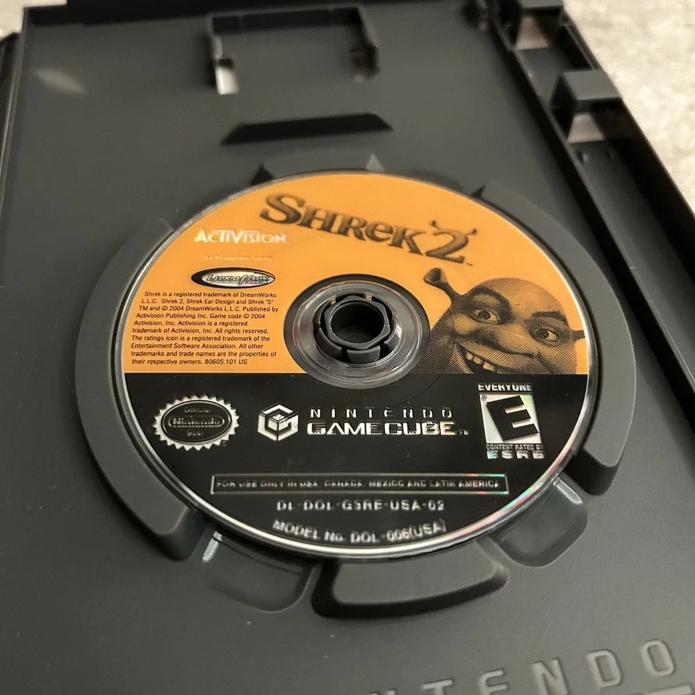 Shrek 2 (Nintendo GameCube, 2004) With Case and Manual, CIB